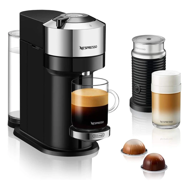 Nespresso Delonghi ENV 120CAE Vertuo Next Deluxe Kaffeekapselmaschine mit Milcha