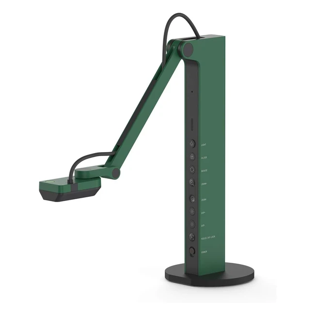 IPEVO VZR - Strumento di comunicazione visiva da 8MP per l'insegnamento remoto e le conferenze via web