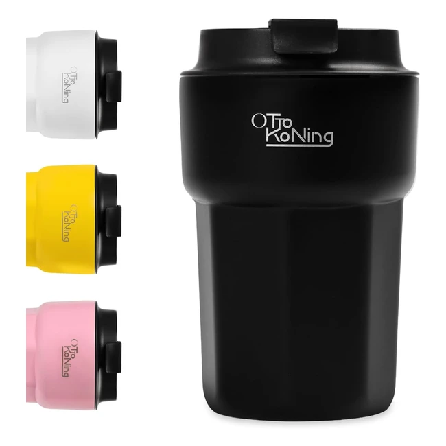 Mug isotherme Otto Koning 350ml - Thermos étanche - Tasses réutilisables - Voyage