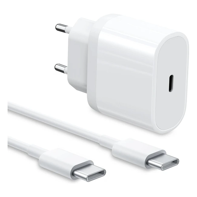 Caricatore USB-C per iPad Pro 129 2018-2022 iPad Air 45 iPad Mini 6 Samsung