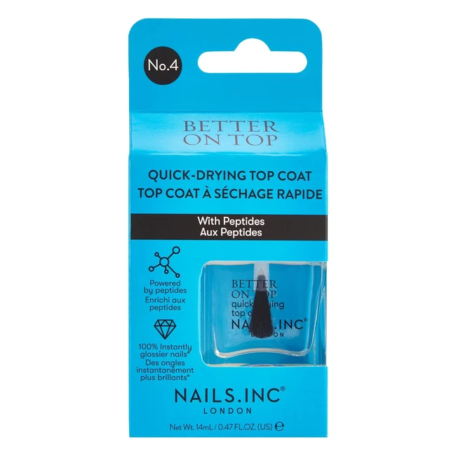 Get Glossier Nails in 45 Seconds with NailsInc Better on Top Quick-Drying Top Co