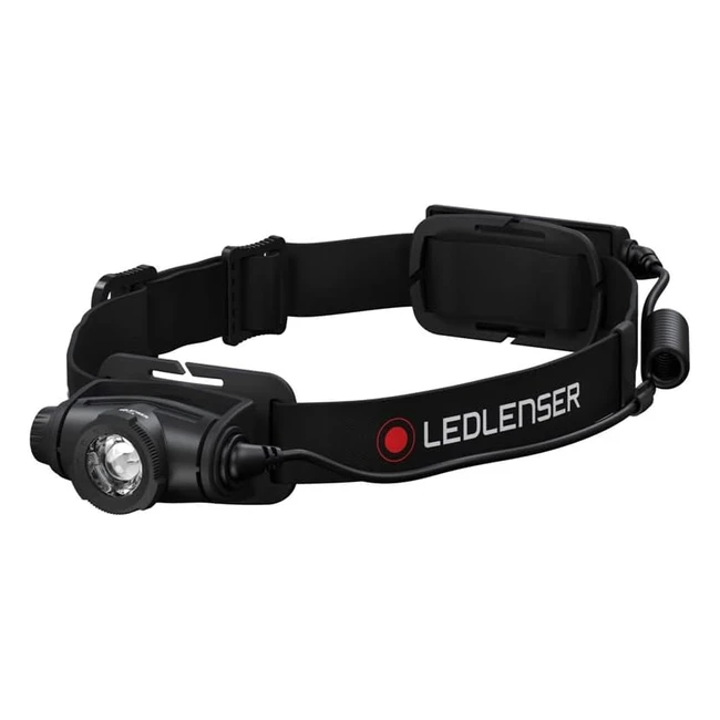 LED Lenser H5R Rechargeable LED Head Torch - Super Bright 500 Lumens