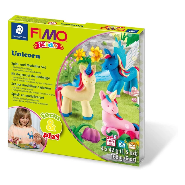 Staedtler 803419LY Forma Play Set Neve Principessa Fimo Kids