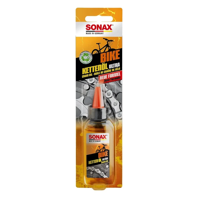 SONAX Bike Kettenl Ultra 50ml - Extrem belastbar wasser- und schmutzabweisend