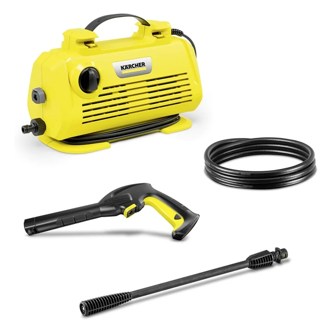 Kärcher K2 Horizontal Pressure Washer - Compact Design, Powerful Cleaning