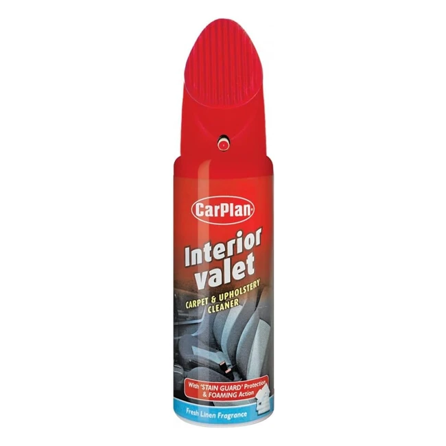 Carplan Interior Valet Carpet and Upholstery Cleaner - Stain Guard - 400ml