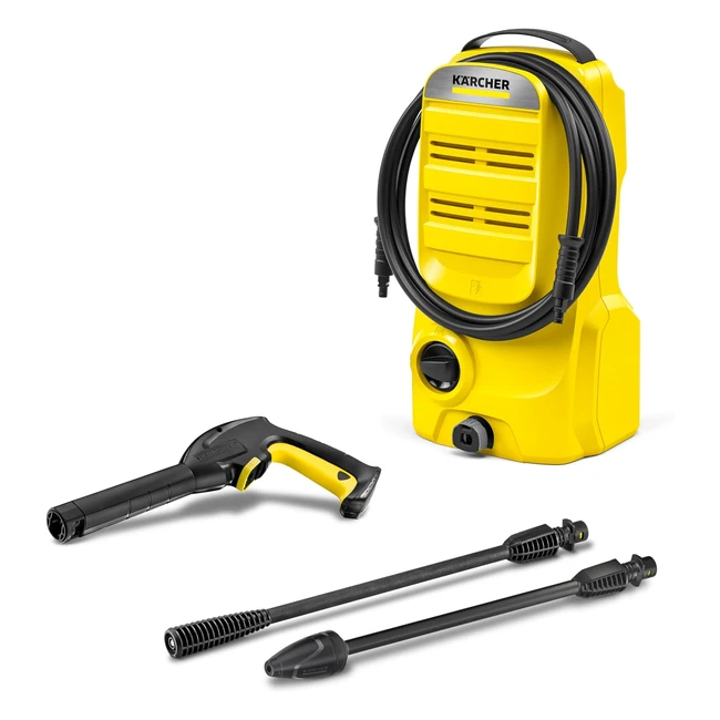 Kärcher K2 Classic Pressure Washer | Ideal for Hard and Delicate Surfaces