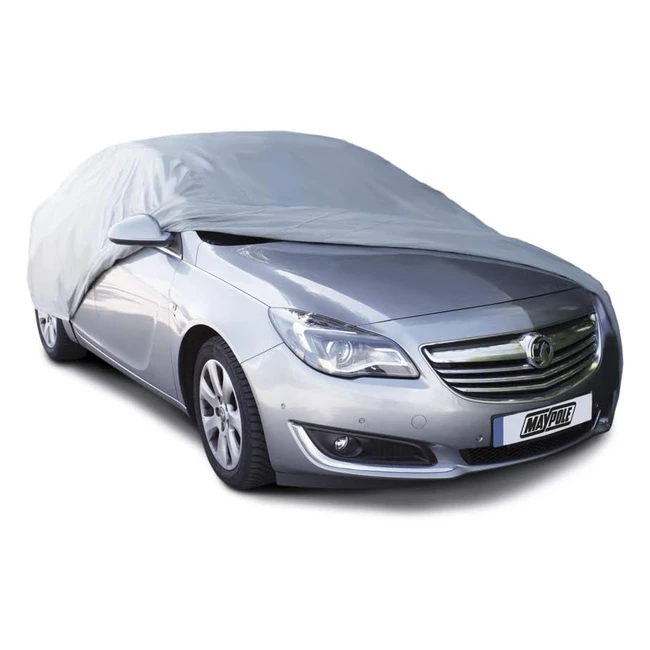 Maypole Breathable Full Cover for Large Cars Water Resistant - Grey