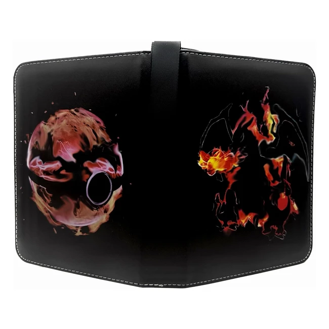 Álbum Hibisaws para Tarjetas de Coleccionables - 480 Cartas, 60 Páginas, Fundas de PU - Impermeable