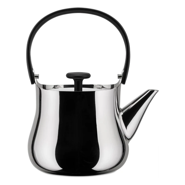 Tetera Alessi Chahervidortetera Acero Inoxidable Plateado - Diseño Japonés - ¡Compra Ahora!