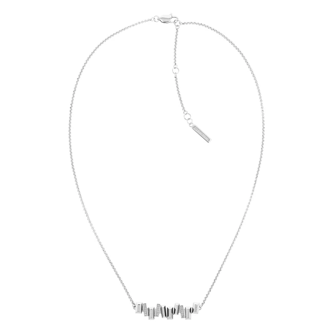 Calvin Klein Pendant Necklace for Women - Luster Collection - Stainless Steel