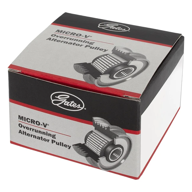 Poulie d'alternateur débrayable Gates OAP7013 - Réduit l'usure et augmente la durée de vie