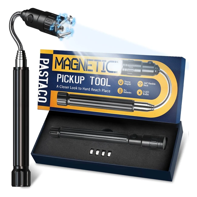 Telescopic Magnetic Pickup Tool - Cool Gadgets for Men - Step Dad Gifts