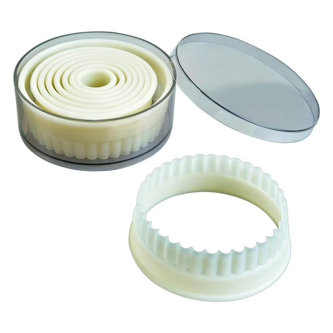 Corta Masas Redondo Rizado Ibili - Referenza 9PC - Taglia e Modella Facilmente