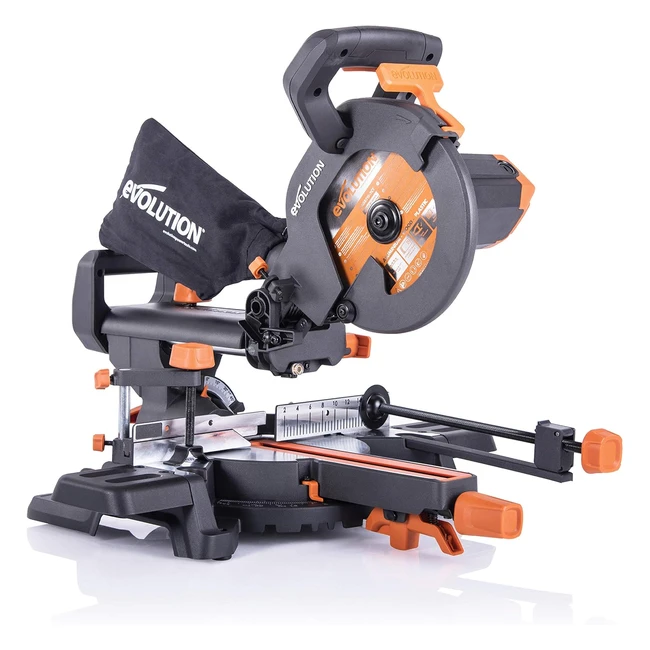 Troncatrice Radiale Multimateriale Evolution Power Tools R210SMS 210mm - Pacchetto Plus