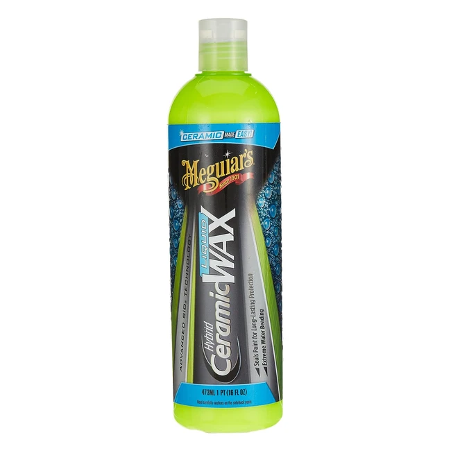Meguiar's G200416EU Hybrid Ceramic Liquid Car Wax 473ml - Advanced SIO2 Technology