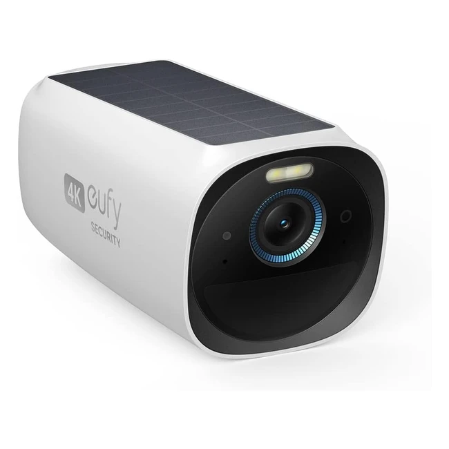 Eufy Security EufyCam S330EufyCam 3 - Telecamera WiFi Esterno 4K - No Costi Mensili