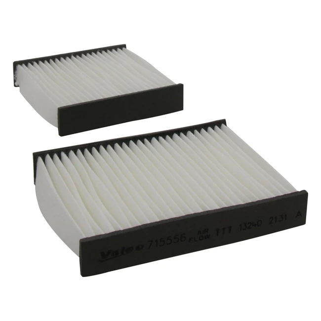 Filtre habitacle Valeo 715556 - Protection contre pollen, poussière et bactéries