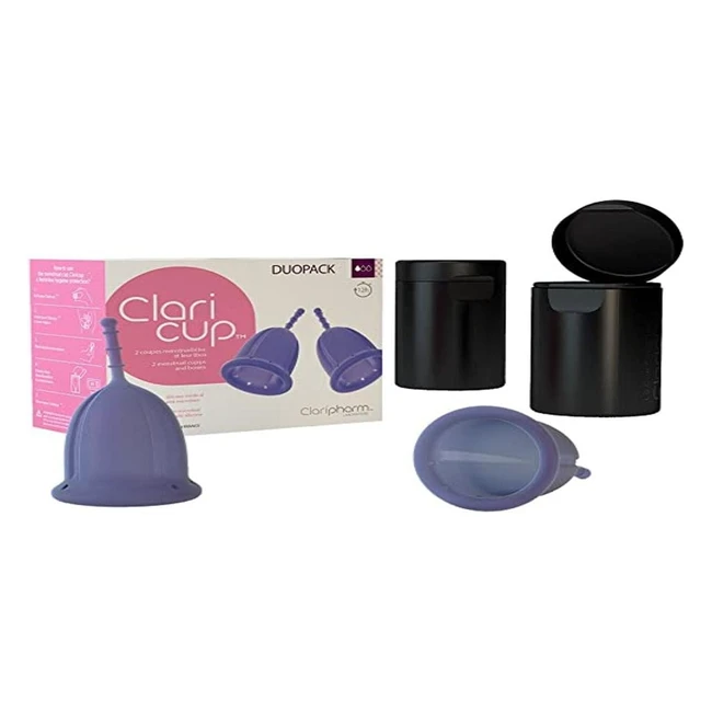 Duopack Coupes Menstruelles Claricup - Taille 1 | Claripharm