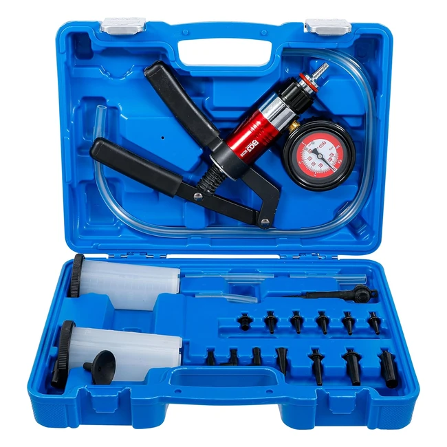Juego Vacuómetro Bomba a Presión BGS 8038 - Control de Presión y Vacío