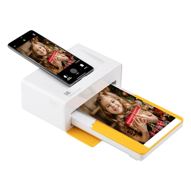 Kodak Dock Plus 4Pass mobiler Fotodrucker 10x15cm - 10 Bltter