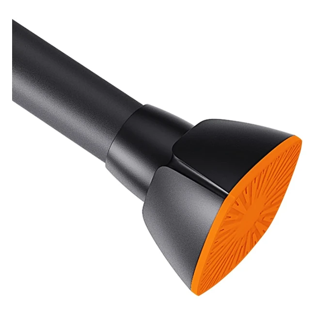 Tringle télescopique sans perçage Lolypot, ne rouille jamais, réglable 114-184cm, orange