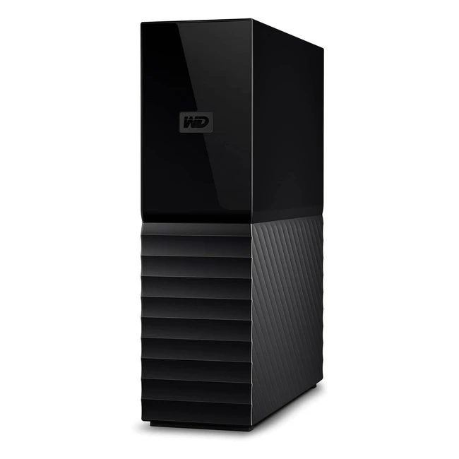 WD My Book 16 TB USB 3.0 Desktopfestplatte mit Passwortschutz - Desktopspeicher, Sicherungssoftware, Hardwareverschlüsselung