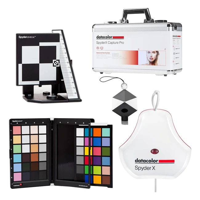 Kit de herramientas Datacolor Spyder X Capture Pro para flujo de trabajo de color preciso
