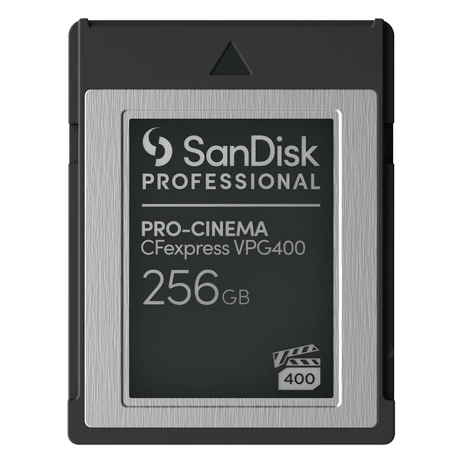 SanDisk ProCinema CFexpress VPG400 TypeB Speicherkarte 256 GB - Nr 123456 - Hoh