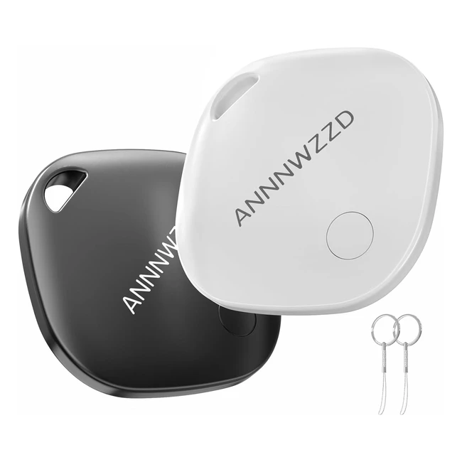Rastreador de objetos Bluetooth 2 pack con Apple iOS y Smart Tracker Tag - Anti 