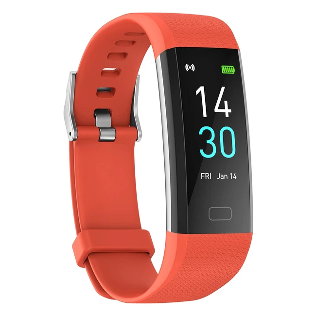 Septoui Smart Band Fitness - Orologio Contapassi Frequenza Cardiaca SPO2 Pressio