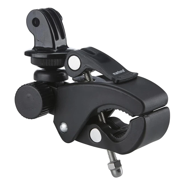 Mantona XLarge Clamp Holder for GoPro 14 - Fast and Easy Mounting