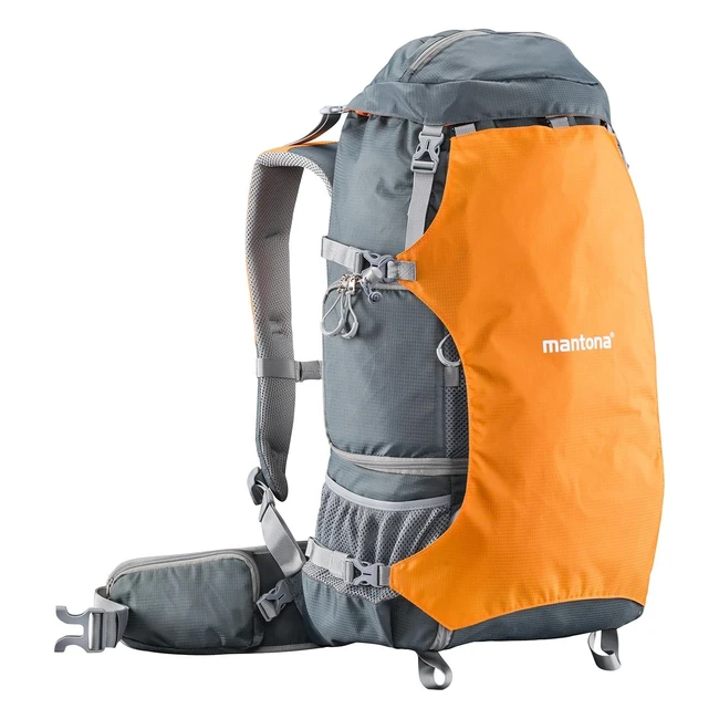 Sac à dos mantona 20587 ElementsPro 40 pour appareil photo reflex numérique ou CSC - Orange