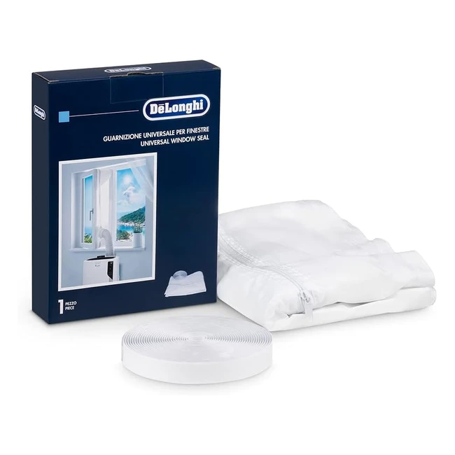 Guarnizione Universale per Finestre Delonghi DLSA012 - Bianco