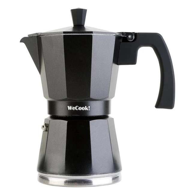 Cafetera Italiana WeCook Luccia de Induccin 12 tazas - Apta para todas las coc