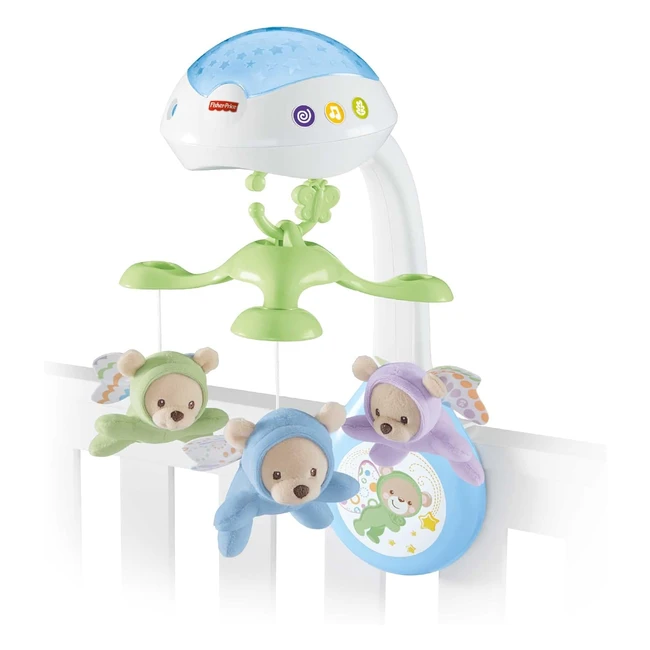 Fisherprice 3in1Traumbrchenmobile - Mobile fr Babybett - Elektrisches Mobile m