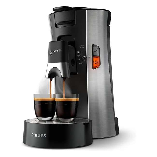 Philips Senseo Select Kaffeepadmaschine mit Crema Technologie Kaffeestrkewahl