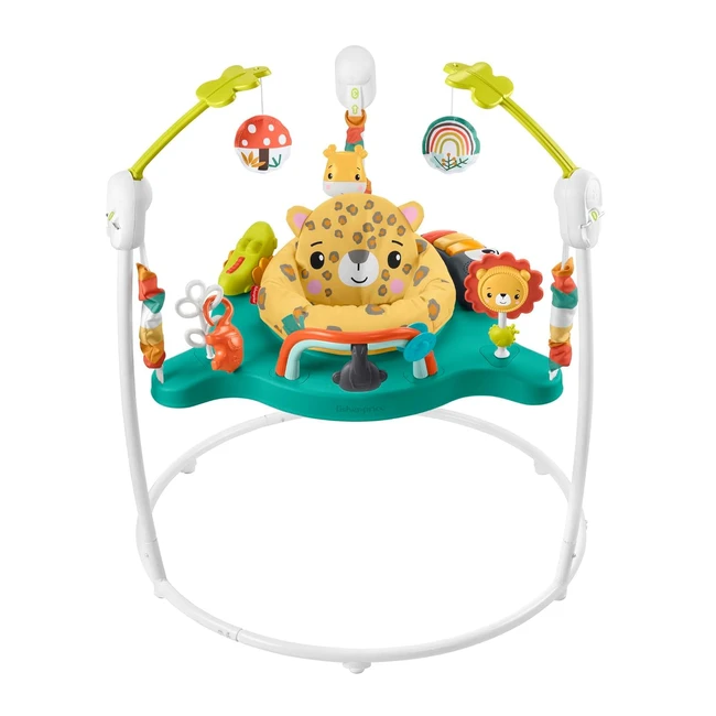 Fisher-Price Jumping Leopard Jumperoo - Seesaw 360 Seat Toucan Hhenverste