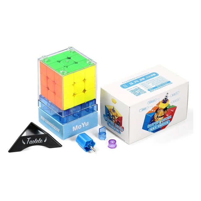 Cubo Velocità Super RS3M 2022 3x3 - Professionale, Magnetico, Senza Adesivo