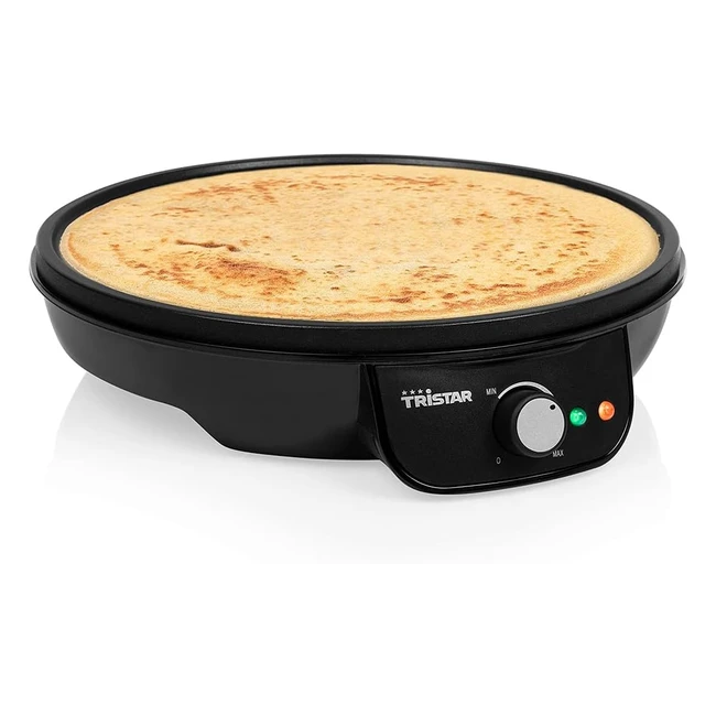 Piastra per Crepes Tristar BP2637 - 1000W - Diametro 30cm - Antiaderente