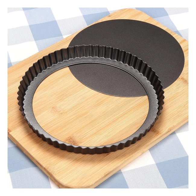 Teglia Crostata Furbo 30cm - Alta Qualit - Conducibilit Termica - Base Rimov