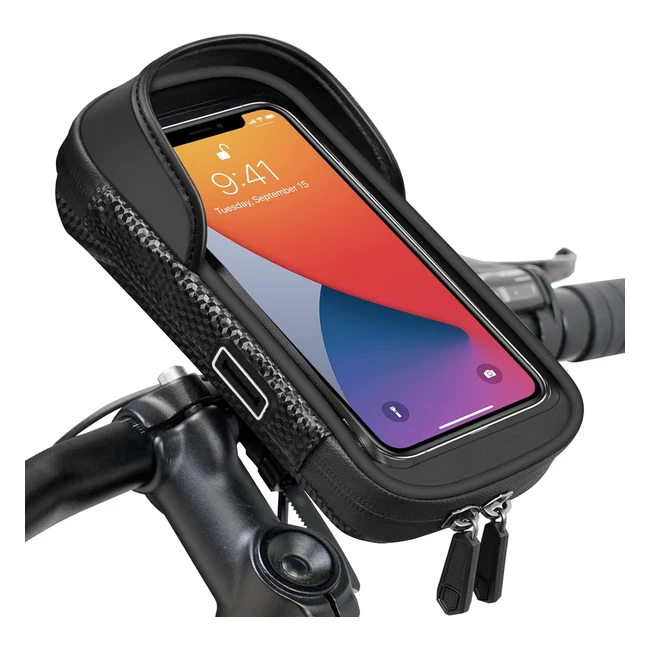 Vitalismo Bike Phone Holder - Waterproof 360 Rotation Large Capacity