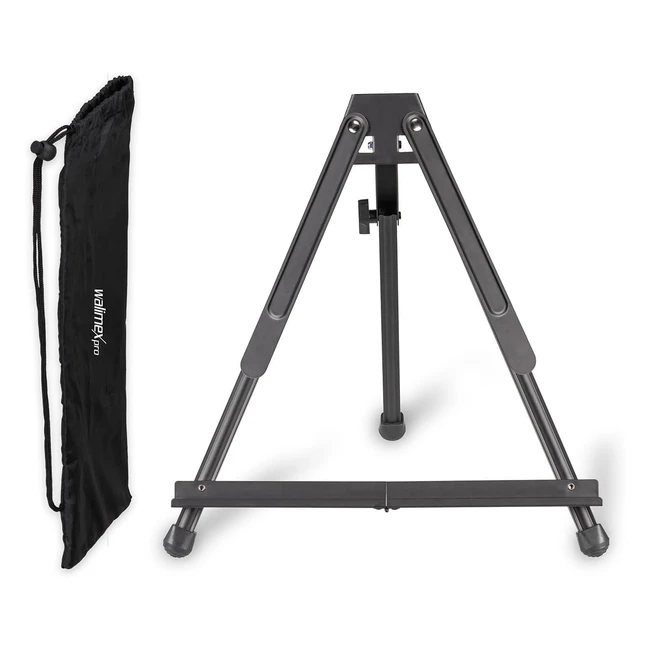 Chevalet de table en aluminium 40x60cm - Walimex Pro, référence i - Idéal pour les peintures jusqu'à 4kg