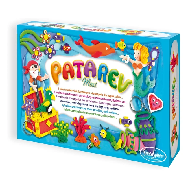 Sentosphre Patarev Maxi Coffret Standard 870 - Plastilina Non Macchiante e Non
