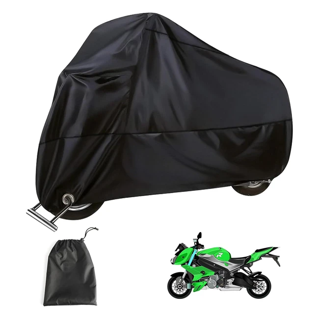 Funda Moto Impermeable 190T Protector UV - Universal 265x105x125cm