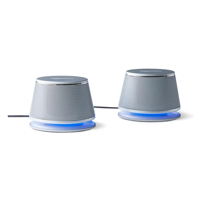 Enceintes pour ordinateur USB avec son dynamique - Lot de 1