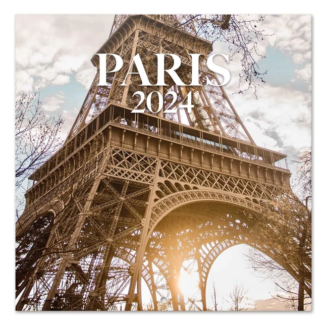 Calendario Pared 2024 Grupo Erik Paris - Planificador Mensual 30x30 cm