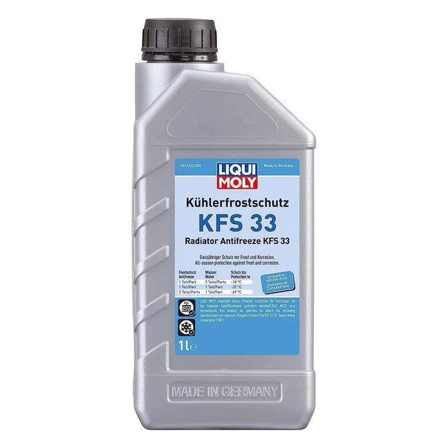 Liqui Moly Khlerfrostschutz KFS 33 - 1L - Hervorragender Korrosionsschutz