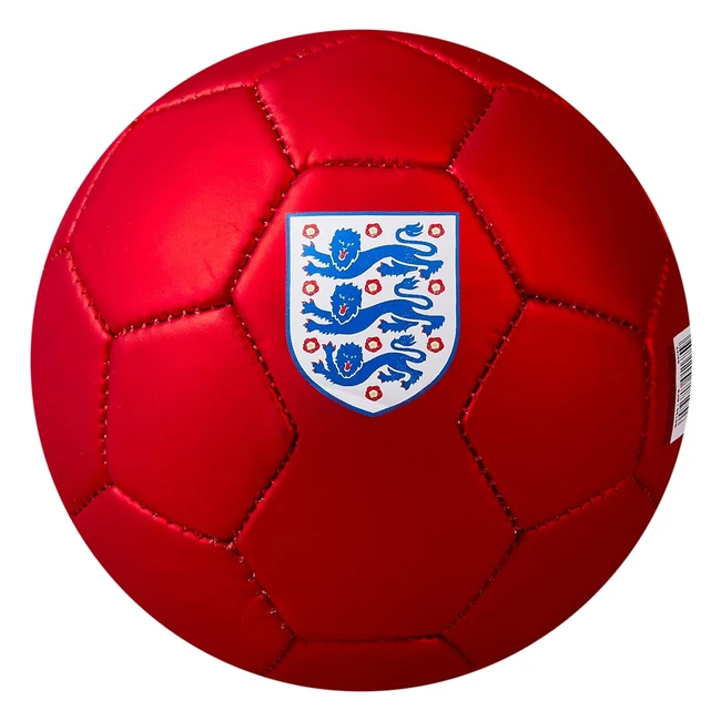 Mitre Unisex England Mini Football RedWhite  Official Ball for Skills Developm