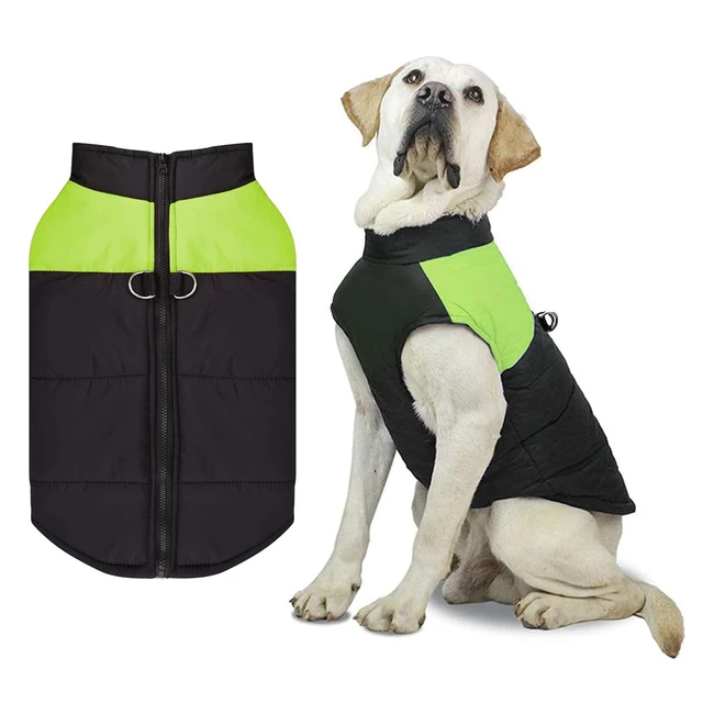 Cappotto Shinmax per Cani Impermeabile e Caldo - Taglie Piccola Media e Grande